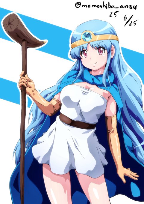 ドラクエ3の女賢者を描きました 