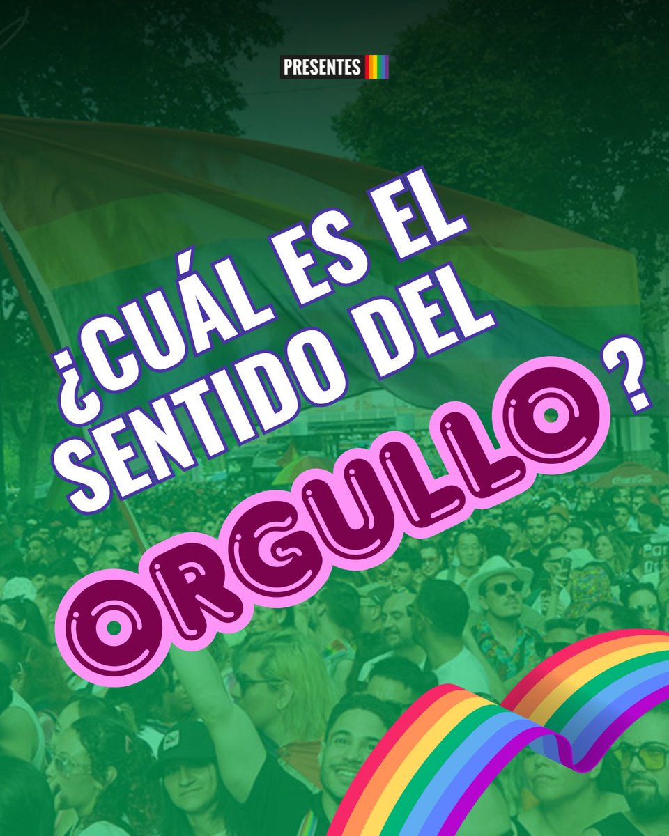 📢🖋️🌈Queremos leerte⤵️
❤️‍🩹Este año el Mes Internacional del Orgullo llegó en un contexto de amenaza a derechos y avances de los discursos de odio.
✊🏽📢Por eso queríamos saber para ustedes cuál es el sentido de nuestro orgullo, de nuestra resistencia LGBT+.
📢🖋️🌈Contanos⤵️