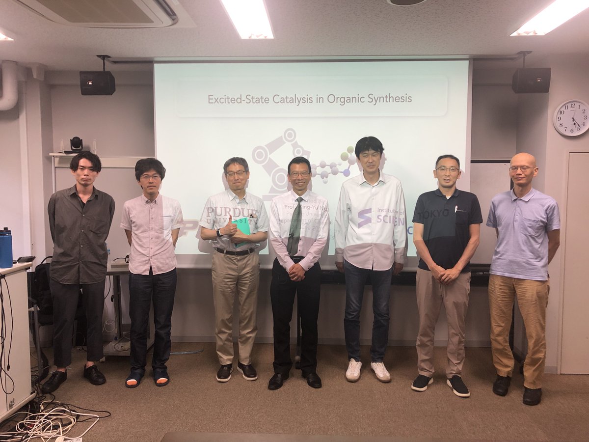 Institute of Science Tokyo (IST) (June 25)
Thanks Prof. Ken Tanaka and his group for their warm hospitality. Prof. Ngai had a wonderful visit to IST and enriching discussions with Professors Tanaka, Maeda, Morimoto, Ohmori, and Ando!