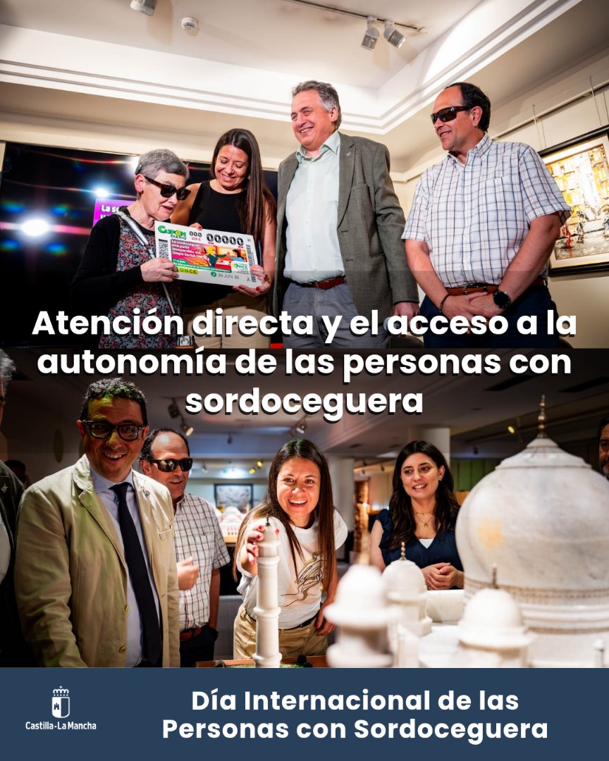 Bienestar Social CLM (@bienestarclm) on Twitter photo El <a href="/gobjccm/">Gobierno de Castilla-La Mancha</a> impulsa la autonomía de las personas con sordoceguera junto a <a href="/ONCE_oficial/">ONCE</a> y entidades sociales.
La futura Ley de Accesibilidad garantizará derechos y eliminará barreras.
🎙️“Apoyos especializados para mejorar su calidad de vida”, <a href="/GarciaTorijano/">Bárbara García Torijano</a> El <a href="/gobjccm/">Gobierno de Castilla-La Mancha</a> impulsa la autonomía de las personas con sordoceguera junto a <a href="/ONCE_oficial/">ONCE</a> y entidades sociales.
La futura Ley de Accesibilidad garantizará derechos y eliminará barreras.
🎙️“Apoyos especializados para mejorar su calidad de vida”, <a href="/GarciaTorijano/">Bárbara García Torijano</a>
