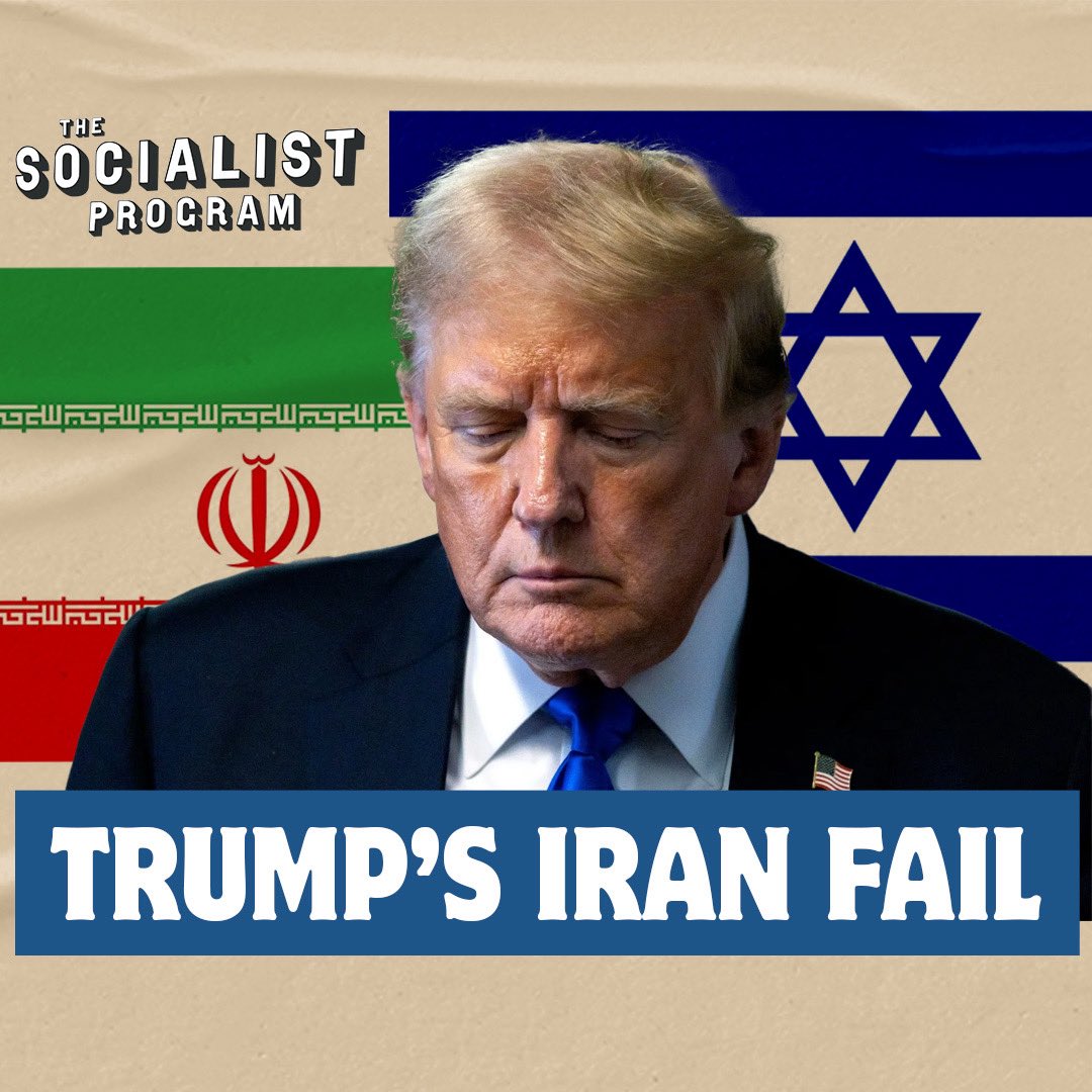 The Socialist Program (@thesocprogram) on Twitter photo Trump’s Iran Fail: Endless Wars Won’t Stop US and Israel’s Decline w/ <a href="/profwolff/">Richard D. Wolff</a>
🎧Apple: podcasts.apple.com/us/podcast/the…
🎧Spotify: open.spotify.com/episode/3xmcnC…
🎧Other: linktr.ee/thesocialistpr… Trump’s Iran Fail: Endless Wars Won’t Stop US and Israel’s Decline w/ <a href="/profwolff/">Richard D. Wolff</a>
🎧Apple: podcasts.apple.com/us/podcast/the…
🎧Spotify: open.spotify.com/episode/3xmcnC…
🎧Other: linktr.ee/thesocialistpr…