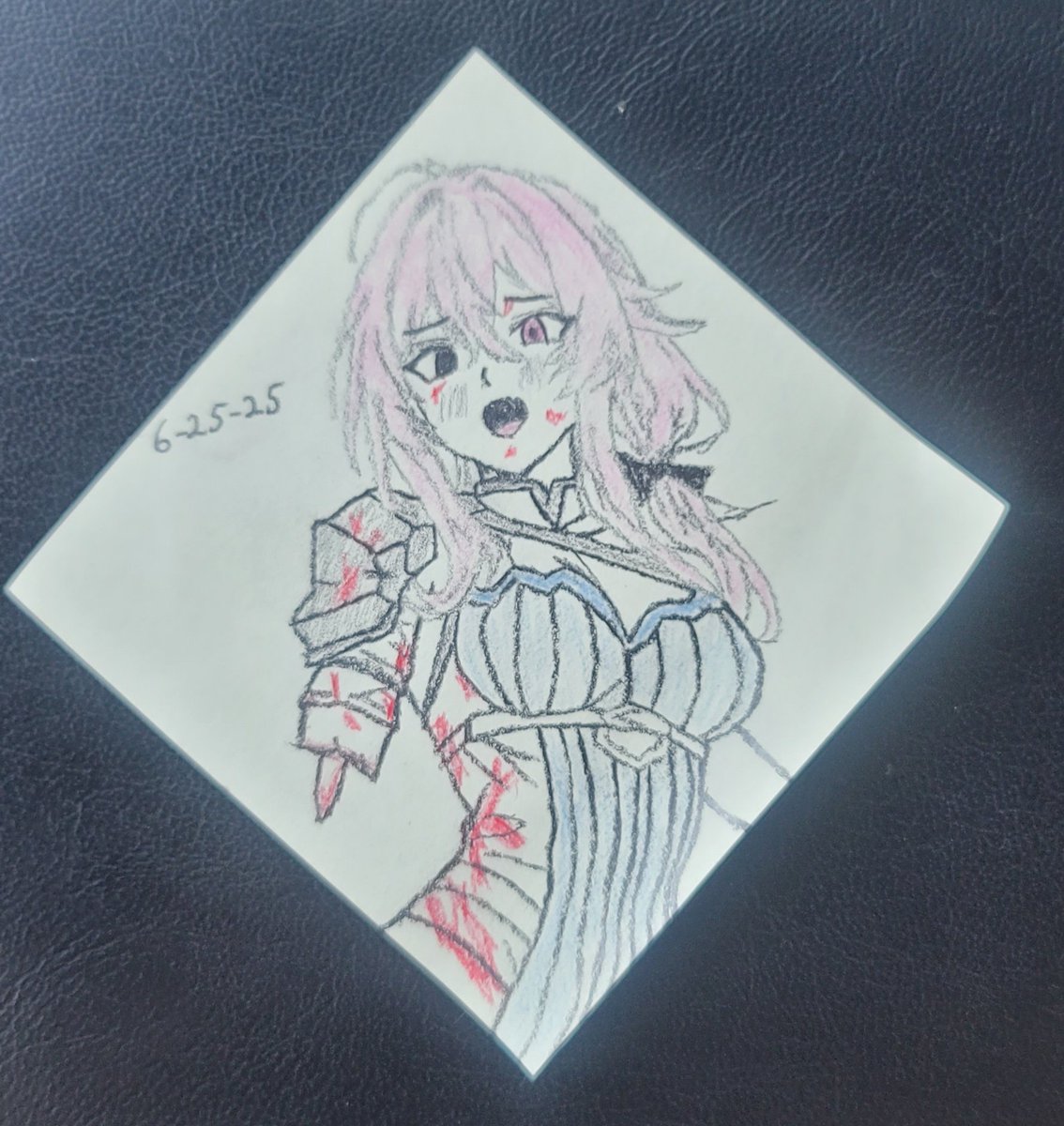 NickyStote's tweet image. Bummed some colored pencils...
