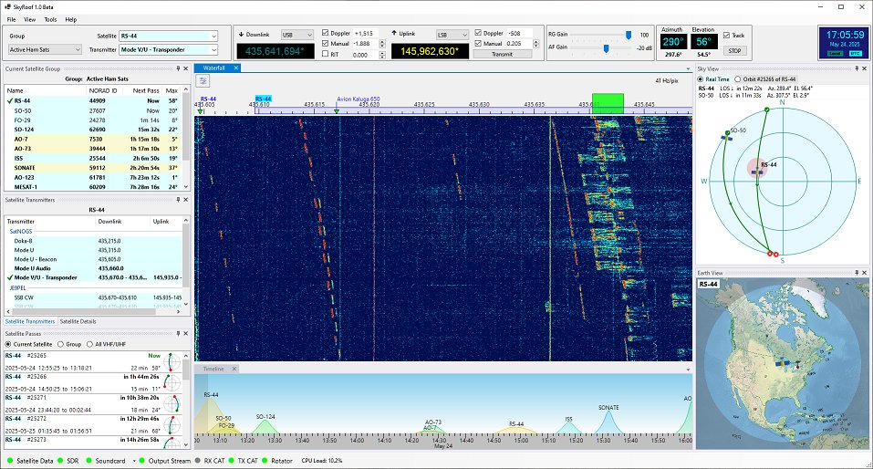 Alex Shovkoplyas VE3NEA ontwikkelde het programma “SkyRoof”. Het is een programma voor satellietvolging en radiobesturing dat SDR-gebaseerde SSB/CW/FM-ontvangers ondersteunt.
Lees er alles over op veron.nl/nieuws/program…
#RadioIsMagie #BeleefHetMetDeVERON #SkyRoof