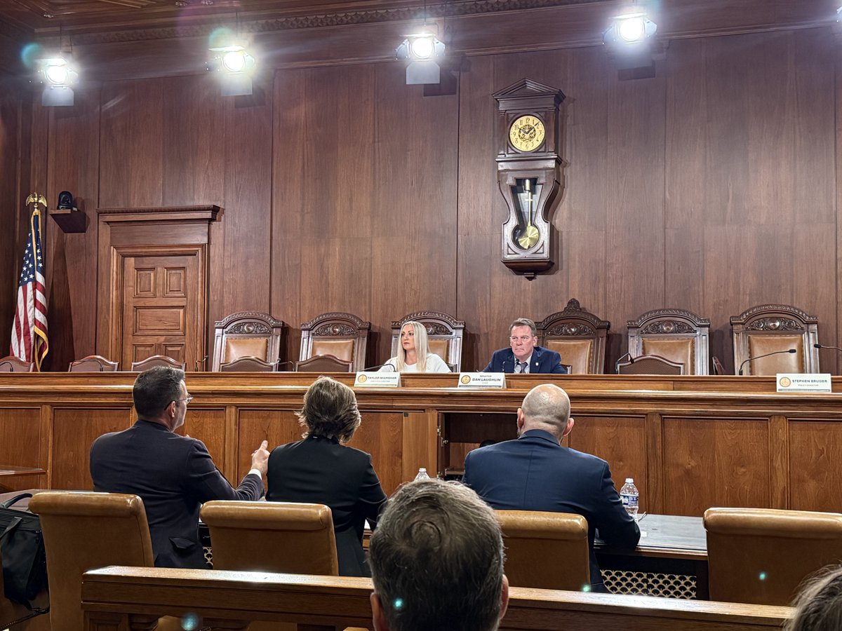 Chris Lindsay was in Harrisburg PA this week on behalf of @ATACHorg, speaking with members of the Senate Law and Justice Committee on synthetic THC, how we got here, and the most effective state responses.