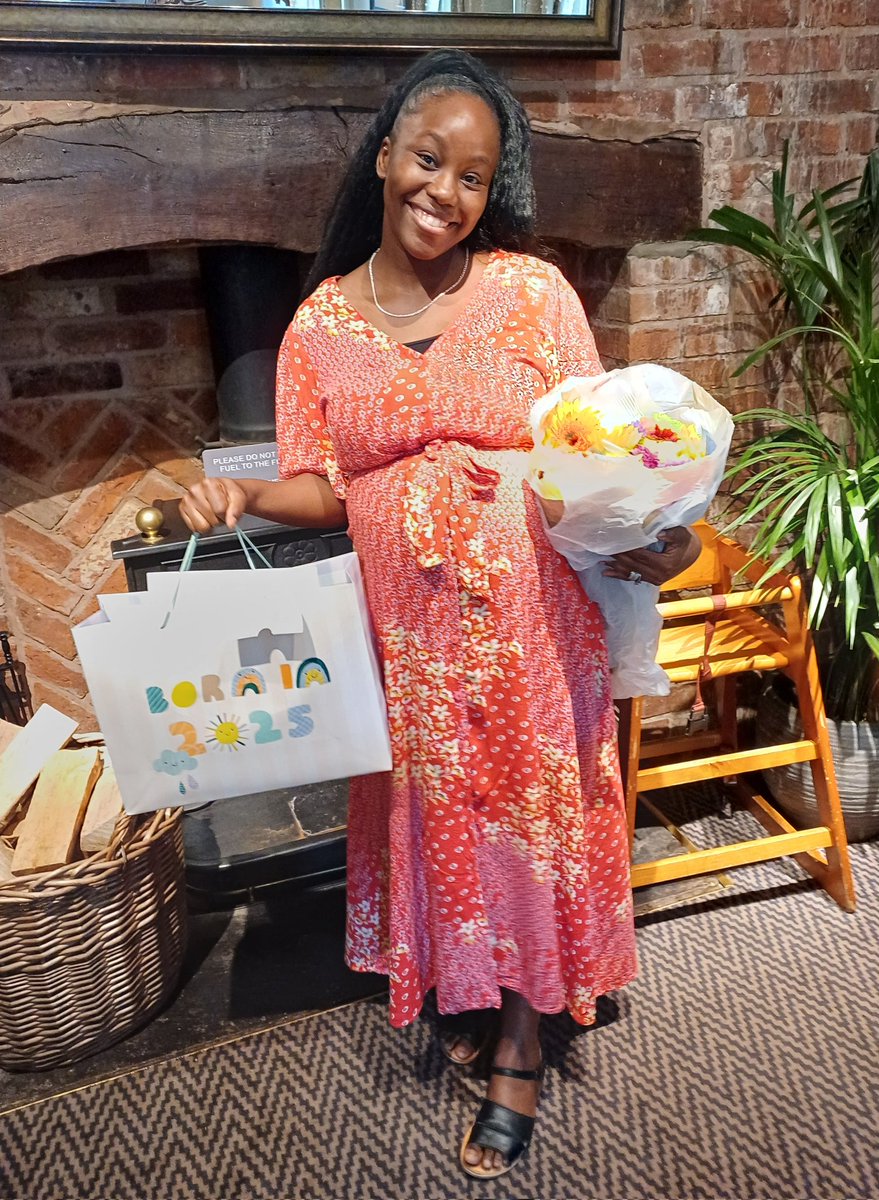 At today's team meeting, we took a moment to wish our wonderful Senior Research Administrator all the best as she prepares for the arrival of her second baby - a boy! 💙 <a href="/EuniceMusasa/">eunice musasa</a> wishing you lots of joy and happiness in the months ahead. You'll be missed!