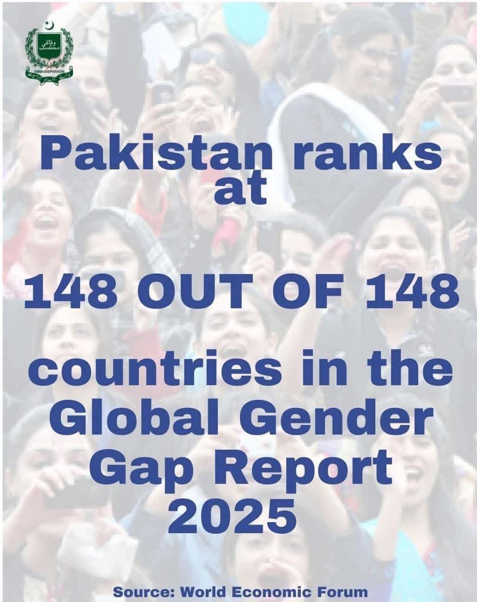 NaseemaZaidi's tweet photo. "Everything was given to women 1400 years ago."
And yet here we are, in 2025, still asking for basic safety, equal pay, legal protection, and freedom to choose.
What a generous caliphate we’ve become.
#SaveWomenInPakistan
@QindeelAzeem @FearlessWolfess
1/2 https://t.co/pEVdEUFKlf
