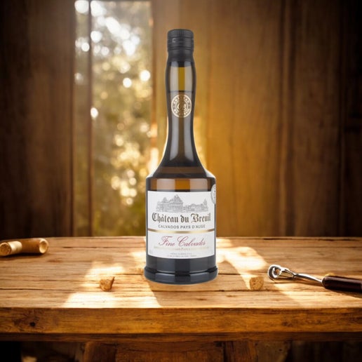 Château du Breuil Fine Calvados 70cl, a premium spirit that promises a luxurious experience like no other. Crafted with meticulous attention to detail, this fine Calvados boasts rich flavours that will enhance any occasion.

ABV 40%

Product of France