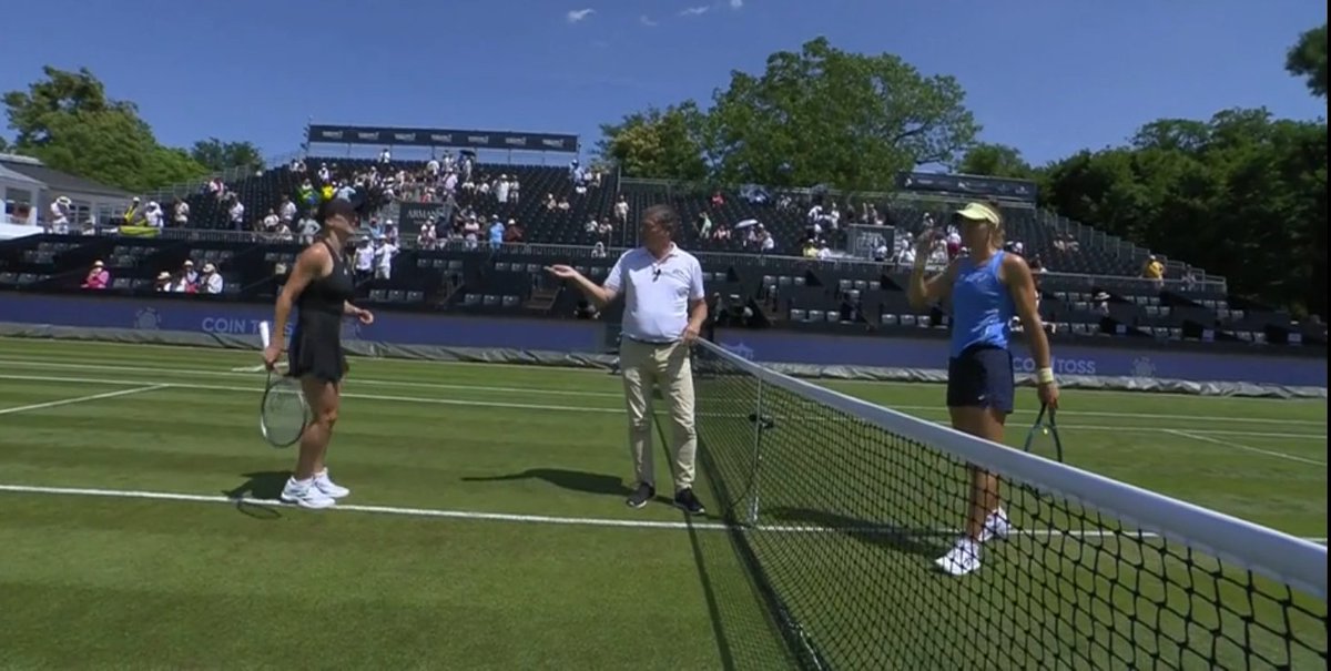 Marcela Linhares (@ma__linharess) on Twitter photo Vamos acompanhar agora mais uma partida de Bia Haddad Maia no WTA de Bad Homburg.
Bia enfrenta Elina Svitolina em duelo que vale vaga nas quartas do torneio.
Primeiro duelo entre as duas.
Transmissão no Disney+ com <a href="/elainetrevisan_/">Elaine Trevisan</a> e <a href="/telianapereira/">Teliana Pereira</a>.
#TenisNaESPN Vamos acompanhar agora mais uma partida de Bia Haddad Maia no WTA de Bad Homburg.
Bia enfrenta Elina Svitolina em duelo que vale vaga nas quartas do torneio.
Primeiro duelo entre as duas.
Transmissão no Disney+ com <a href="/elainetrevisan_/">Elaine Trevisan</a> e <a href="/telianapereira/">Teliana Pereira</a>.
#TenisNaESPN