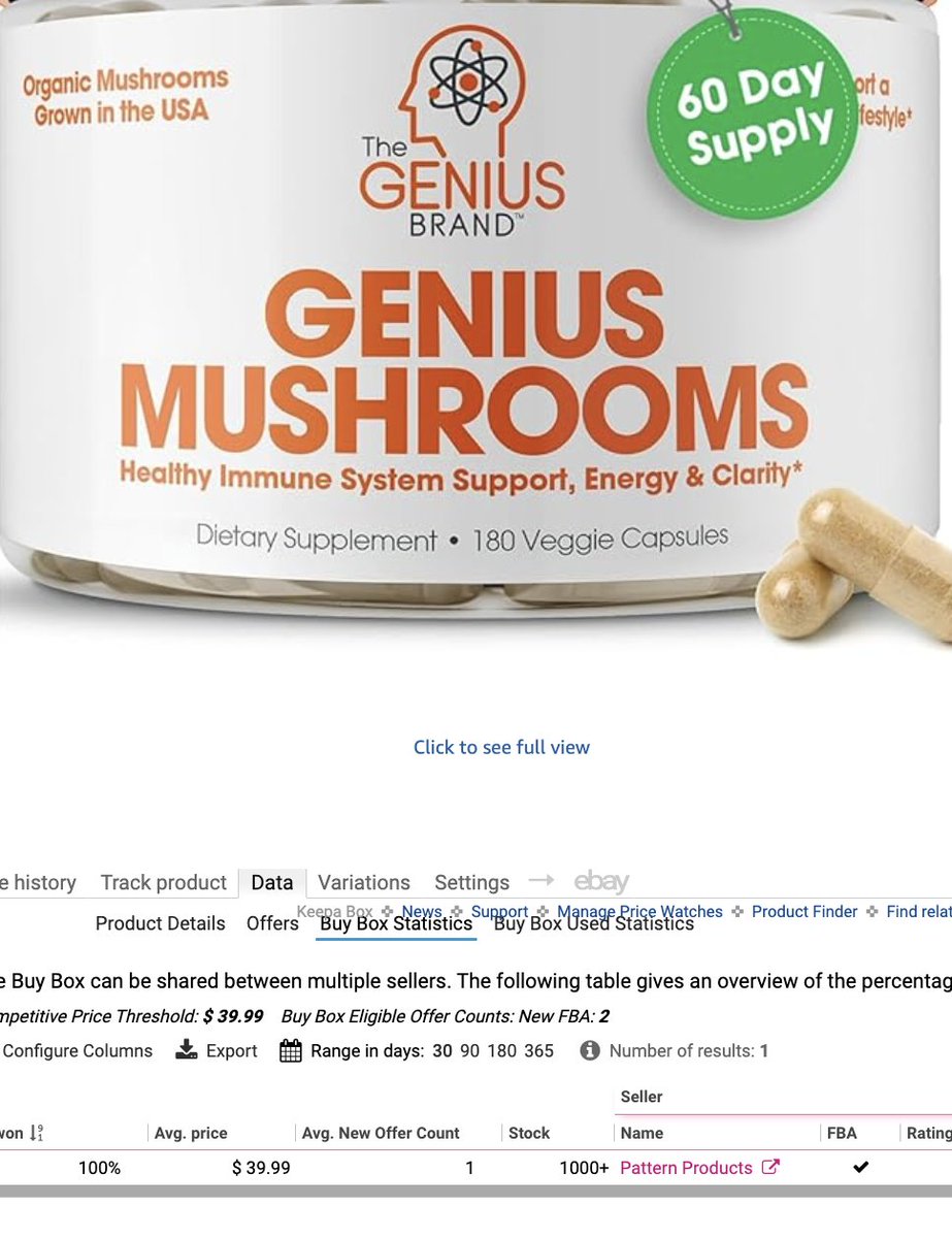HolmsieCooks's tweet image. The Genius Brand is Pattern's newest client
Smart Scout estimates them at just under $1,000,000/month (likely an underestimate)
Can someone explain the value proposition pattern offers to a brand this big?
Why not just sell themselves?