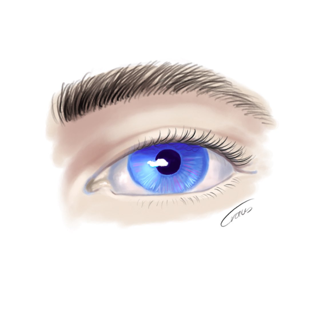 - DRAWING EYES IS SO FUN FOR ME -