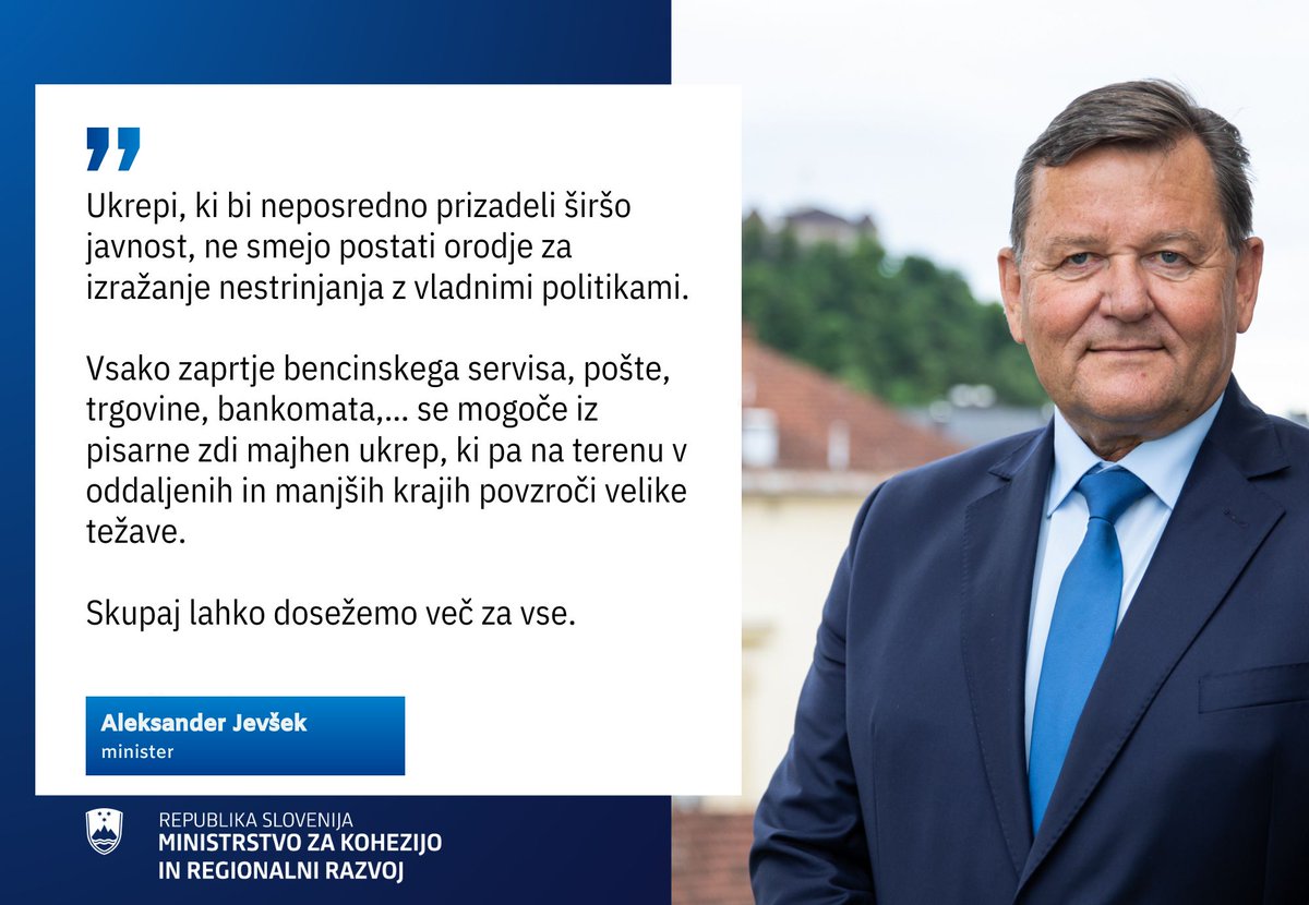 📣Minister dr. Aleksander Jevšek je predsedniku uprave Petrola Sašu Bergerju posredoval pismo. 

Povezava do celotnega besedila: gov.si/novice/2025-06…