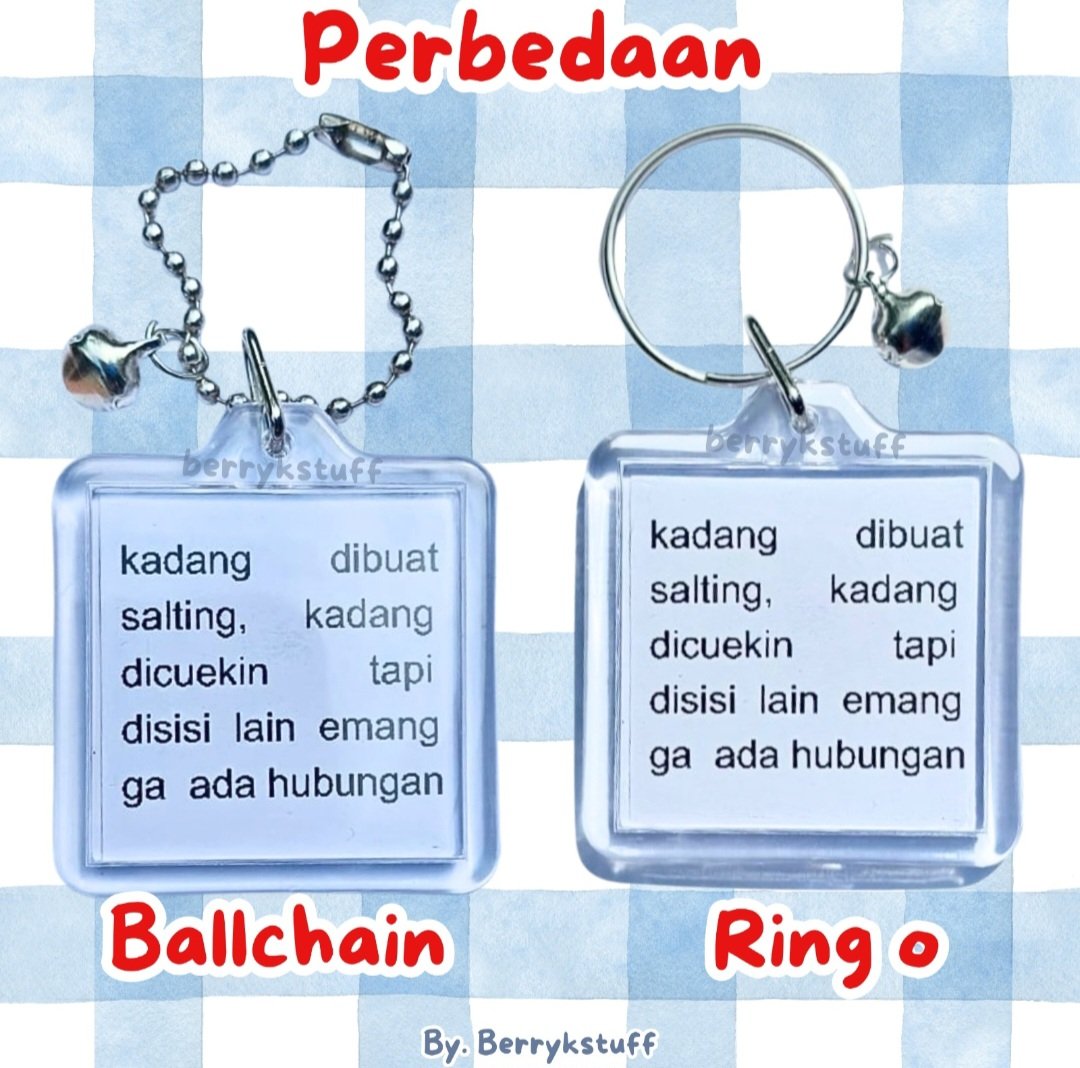berrykstuff's tweet photo. NEW PRODUCT
💫KEYCHAIN MEME BRAT💫
☆ Bebas custom tulisan/foto (2 sisi, bisa 2 foto/2 tulisan berbeda atau mix)
☆ size 4x4cm
☆ proses 2-3 hari
☆ harga sudah termasuk pack & adm🍊
🛒 https://t.co/92cuvFJTwn
#zonauang #keychaincustom #sell_byberry https://t.co/jF677dnGzV