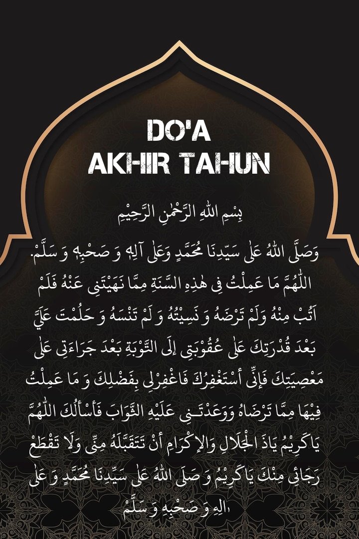 husninidhom's tweet photo. DOA Akhir Tahun &amp; Awal Tahun 
Silahkan di save jika membutuhkan https://t.co/SAZXdlQDMQ