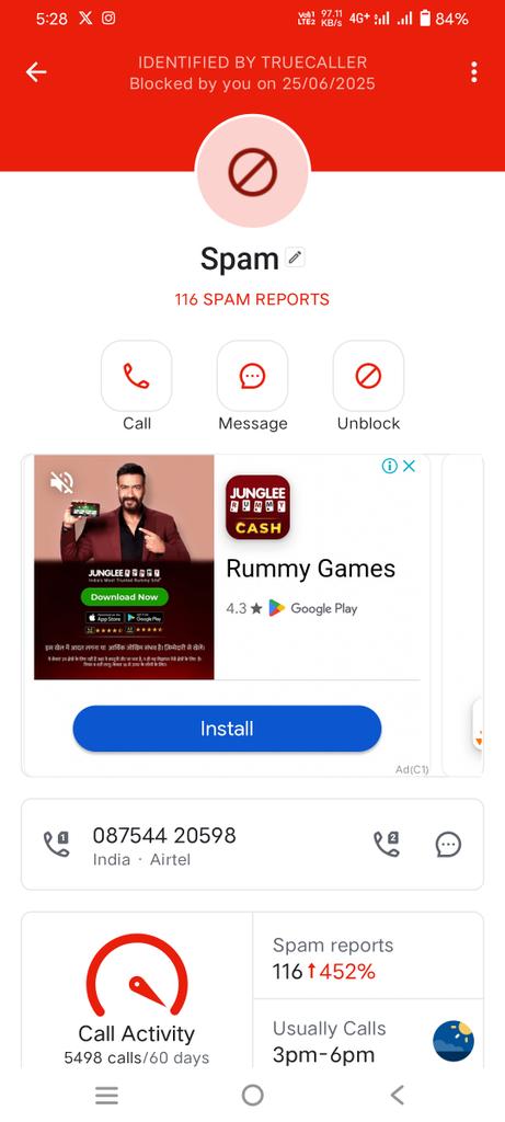 Mahin_Aura's tweet image. Justdial is crossing the line with daily spam calls pushing paid business listings. One inquiry shouldn’t lead to relentless follow-ups. This is not customer service, it&apos;s nonsense sales.
@jd_justdial stop! 

#DoNotDisturb #UnwantedCalls
#SpamAlert #Justdail