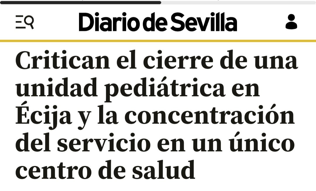 Andalucía deja sin pediatras a muchos centros de salud, además de los cierres por las tardes.

El Servicio Andaluz de Salud creerá que nadie enferma en verano.

🗞 eldiario.es/andalucia/gobi…