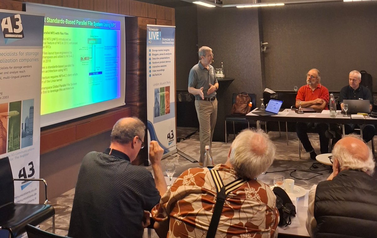 A3 Communications (@a3comms) on Twitter photo Blown away by <a href="/Hammerspace_Inc/">Hammerspace</a>’s take on scalable #AI workloads. The company’s standards-based orchestration is unlocking serious performance across edge, cloud, and core. #A3TechLive #StorageArchitecture #DataStorage Blown away by <a href="/Hammerspace_Inc/">Hammerspace</a>’s take on scalable #AI workloads. The company’s standards-based orchestration is unlocking serious performance across edge, cloud, and core. #A3TechLive #StorageArchitecture #DataStorage