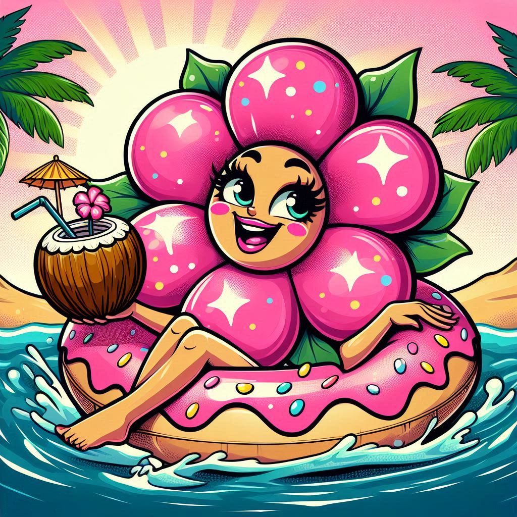 Beach please ✨️🌞✨️🏖🌊
Happy #PinkWednesday 
We #ROAR 🎉🎉🎉🎉
#CocoPride 🌴🥥🥥