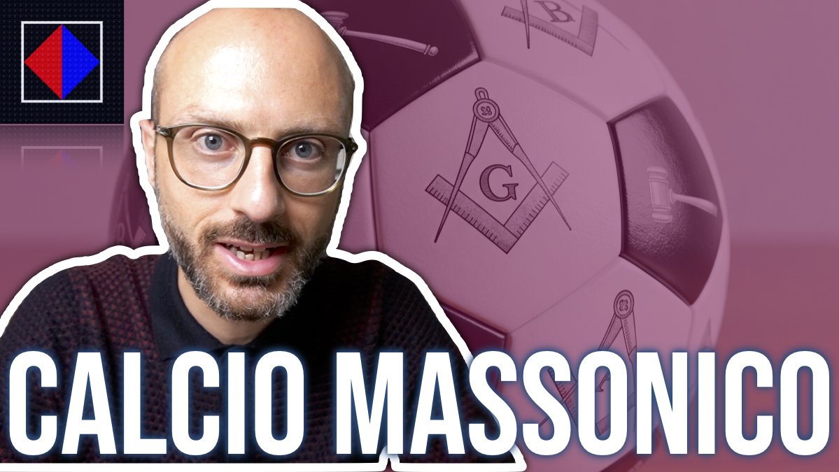 SIMMISevolution's tweet photo. Le ORIGINI OCCULTE del CALCIO: creato dalla MASSONERIA per SCHIAVIZZARE l'UMANITÀ

YouTube: https://t.co/p2G9y7NTSE
Spotify: https://t.co/fSvwnXvRpc

#calcio #massoneria #occulto #occultismo #manipolazione #inganno #esoterismo #var #championsleague #fifa #uefa https://t.co/7ukwwnR7pL