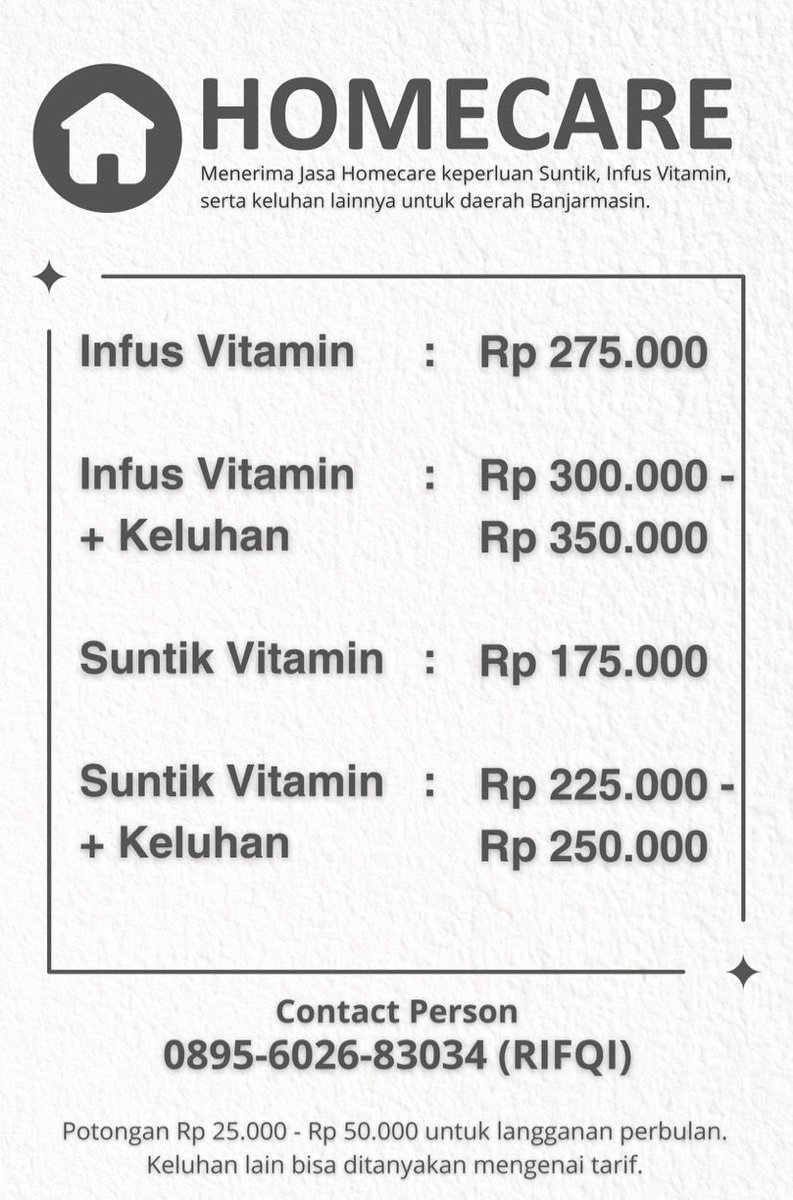 Untuk daerah banjarmasin ya gaess