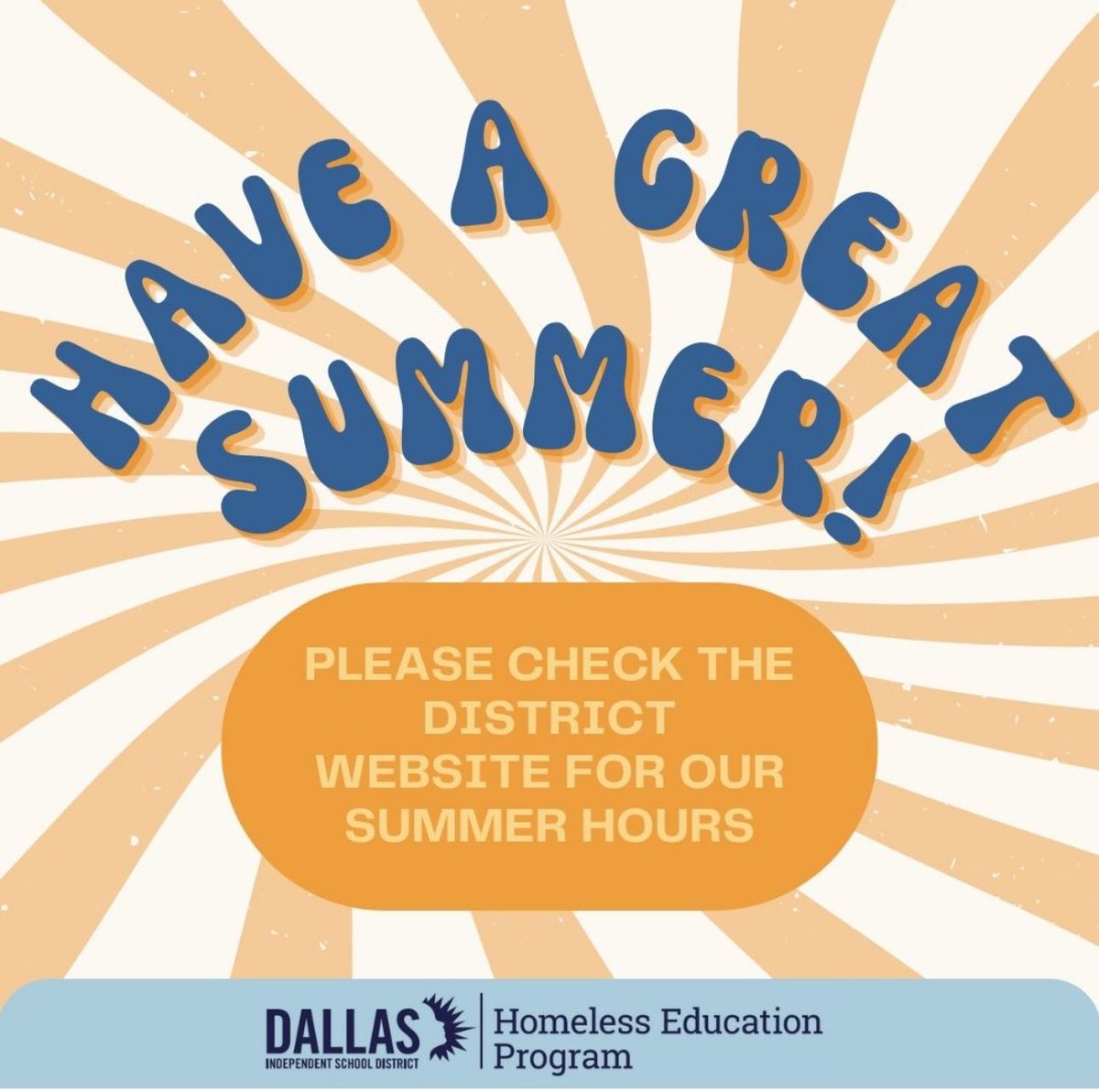 Dallas ISD Homeless Education Program tweet media
