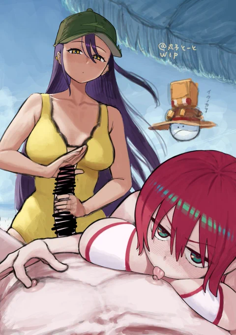 マチュとニャアンwip