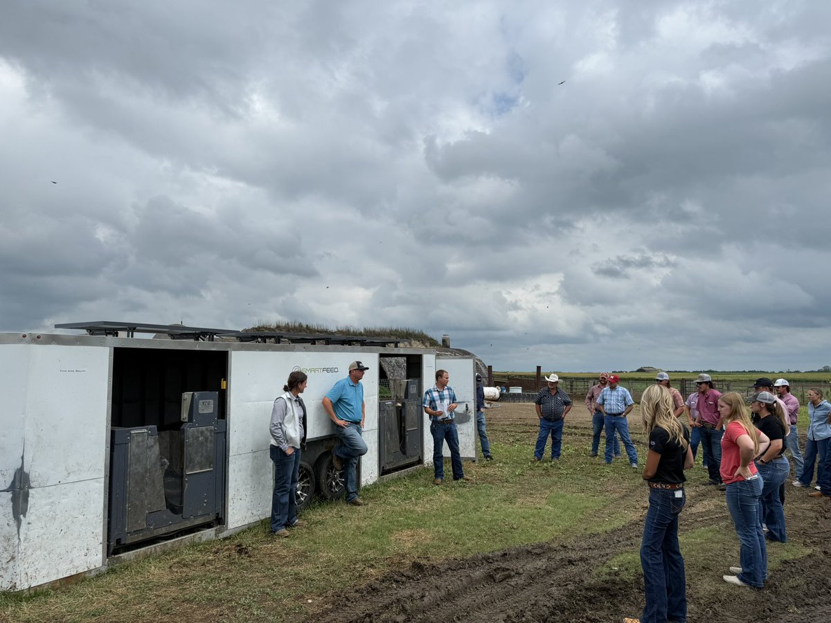 kacie_mccarthy's tweet image. Successful Cow-Calf Field day learning about research updates and technologies associated with targeted cattle feeding and supplementation, virtual fencing/water monitoring and cow efficiency.
#unlbeef #beefextension