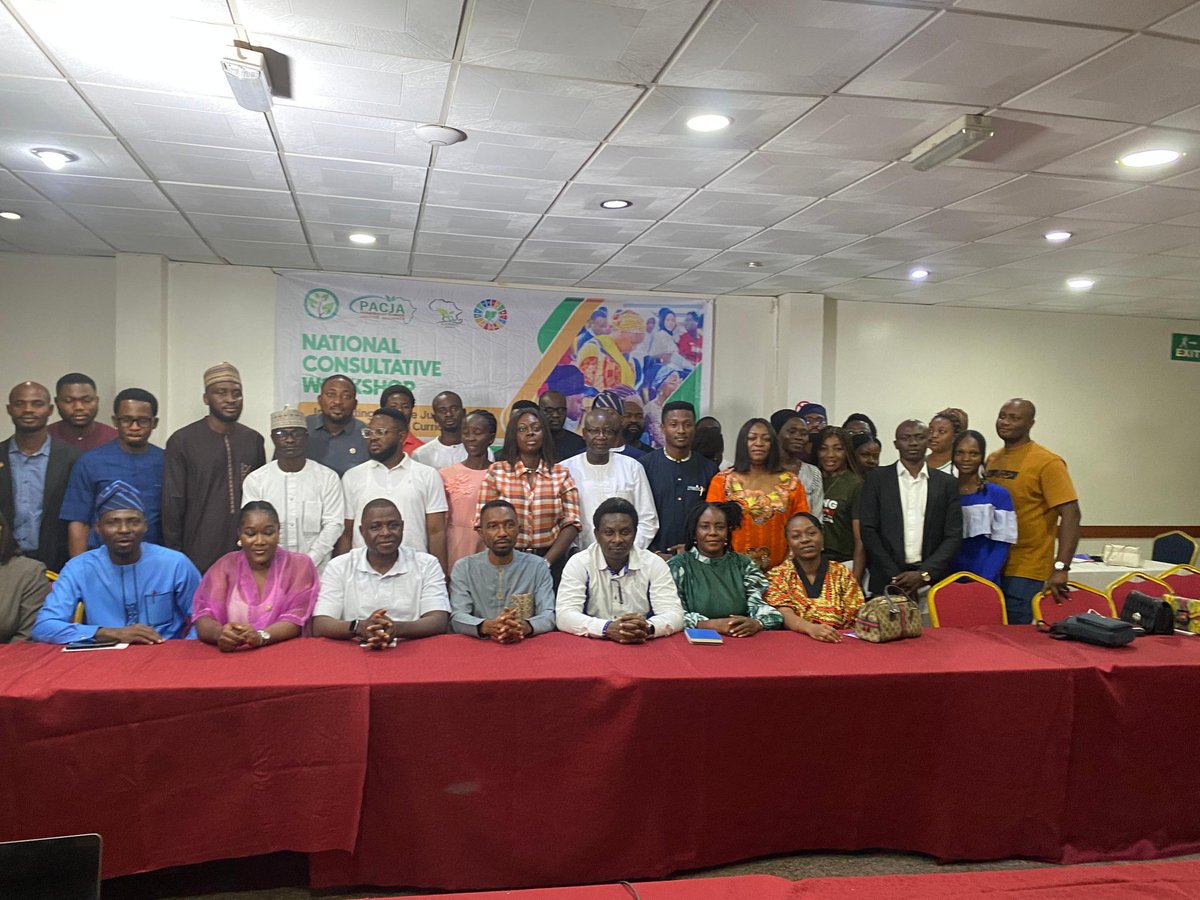 joanhannu's tweet photo. @CSDevNet1 hosts the National Consultative Workshop on Integrating Climate Justice into Secondary School Curricula.
Together, we're shaping a just, inclusive & climate-resilient education system in Nigeria! π±π
#ClimateJustice #CSDevNet #Education4Climate #CurriculumReform https://t.co/76Sd1vRrMI