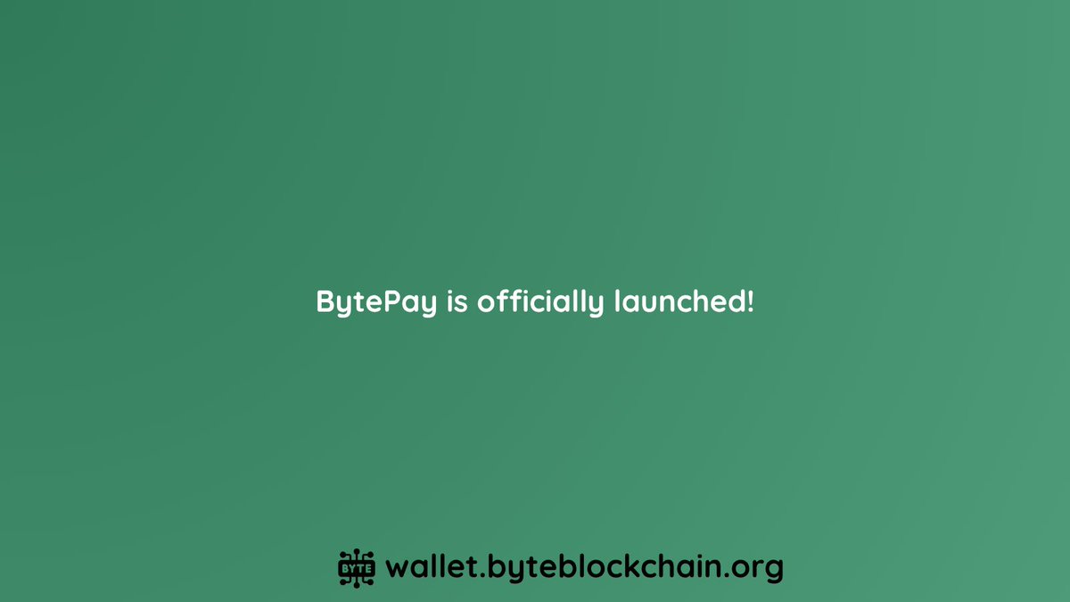We deliver 24/7 — every single day.

Our early miners, who have been part of the ByteBlockchain ecosystem since day one (first build phase), are the first to experience BytePay, starting today.

BytePay is now officially live for all Rank 3 users of ByteBlockchain.

If you're a
