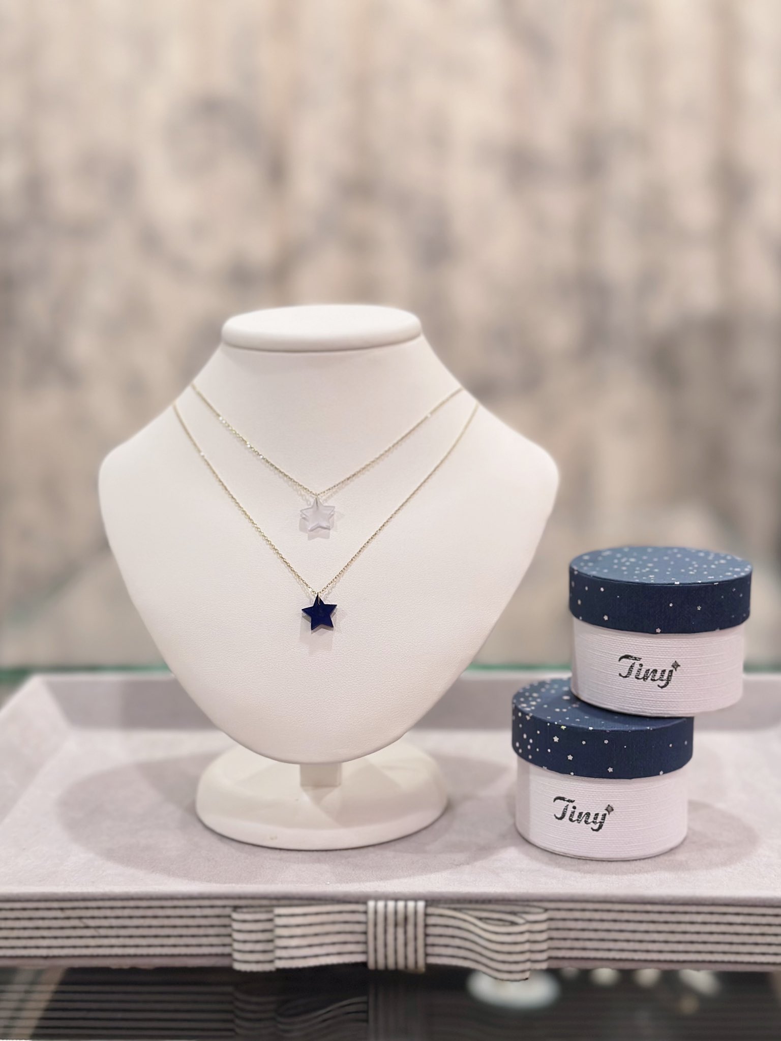 Alice in Tinyroom kittenネックレス ダイヤ YG18K Alice in Tinyroom