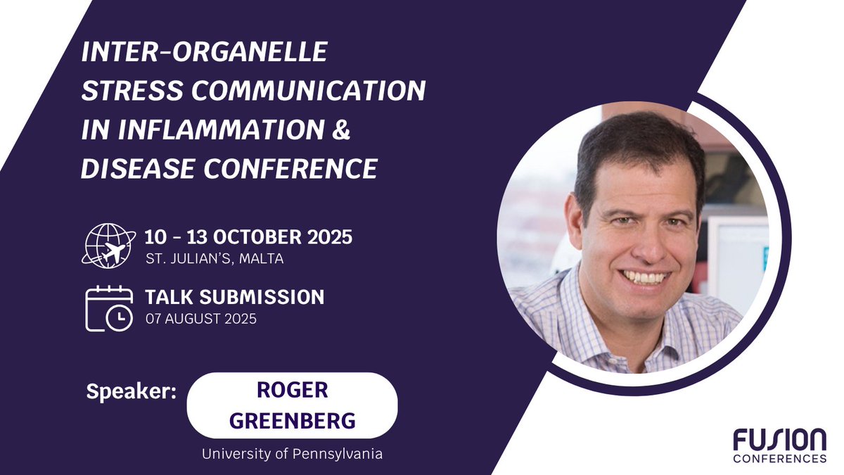 Fusion Conferences (@fusion_conf) on Twitter photo <a href="/RogerRogergr/">Roger Greenberg</a> we are looking forward to your presentation at #IOSCD25 in Malta🇲🇹 Please share with your followers to let them know remaining talks will be selected from abstract submissions!
💰Grants available
📆Talk sub: 07 August 2025
✅bit.ly/IOSCD25_TalkSub <a href="/RogerRogergr/">Roger Greenberg</a> we are looking forward to your presentation at #IOSCD25 in Malta🇲🇹 Please share with your followers to let them know remaining talks will be selected from abstract submissions!
💰Grants available
📆Talk sub: 07 August 2025
✅bit.ly/IOSCD25_TalkSub