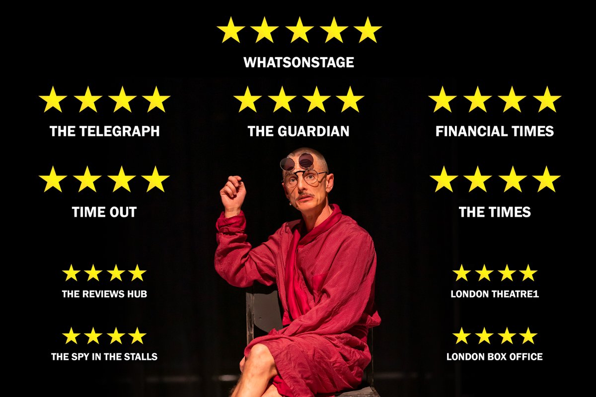 Due to phenomenal critical and audience response, Showmanism has extended until the 19 July!

Don't miss this 'ridiculous, charming, deeply thoughtful and ultimately moving' (Financial Times) piece.

Book for the new performances now: hampsteadtheatre.com/whats-on/2025/…