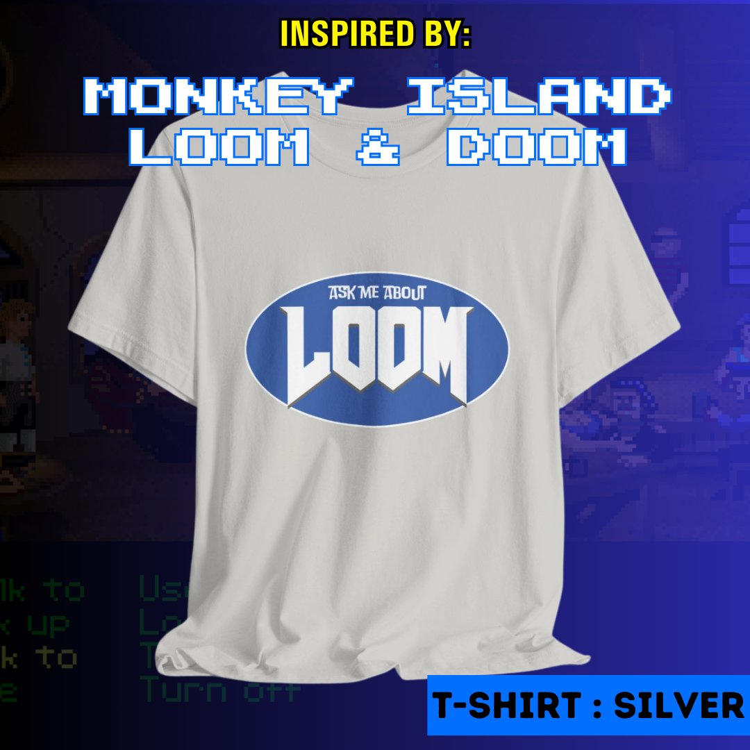 KOABDShirts's tweet photo. Inspired by the classic Lucasarts 1990 point and click game 'The Secret of Monkey Island' and the Pirate Cobb in the Scumm Bar.

Get yours today at: https://t.co/0Na8qnCJMk

#etsy #etsyseller #tshirtshop #monkeyisland #loom #pointandclickadventure #doom https://t.co/sSG7qegPwW