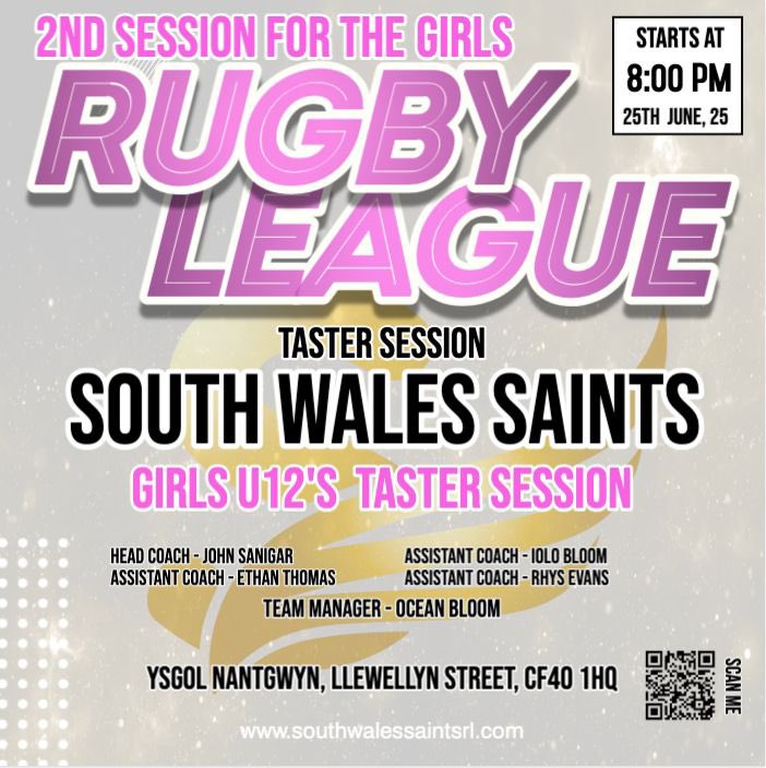 swsaintsrl's tweet photo. Taster sessions tonight have been adjusted because of pitch availability. 

Nantgwyn School
Tonypandy
CF40 1HQ
8-9pm 

It’s an artificial pitch so suitable footwear is needed

Look forward to seeing you all there 👏🏻 https://t.co/SnUxoVIlen
