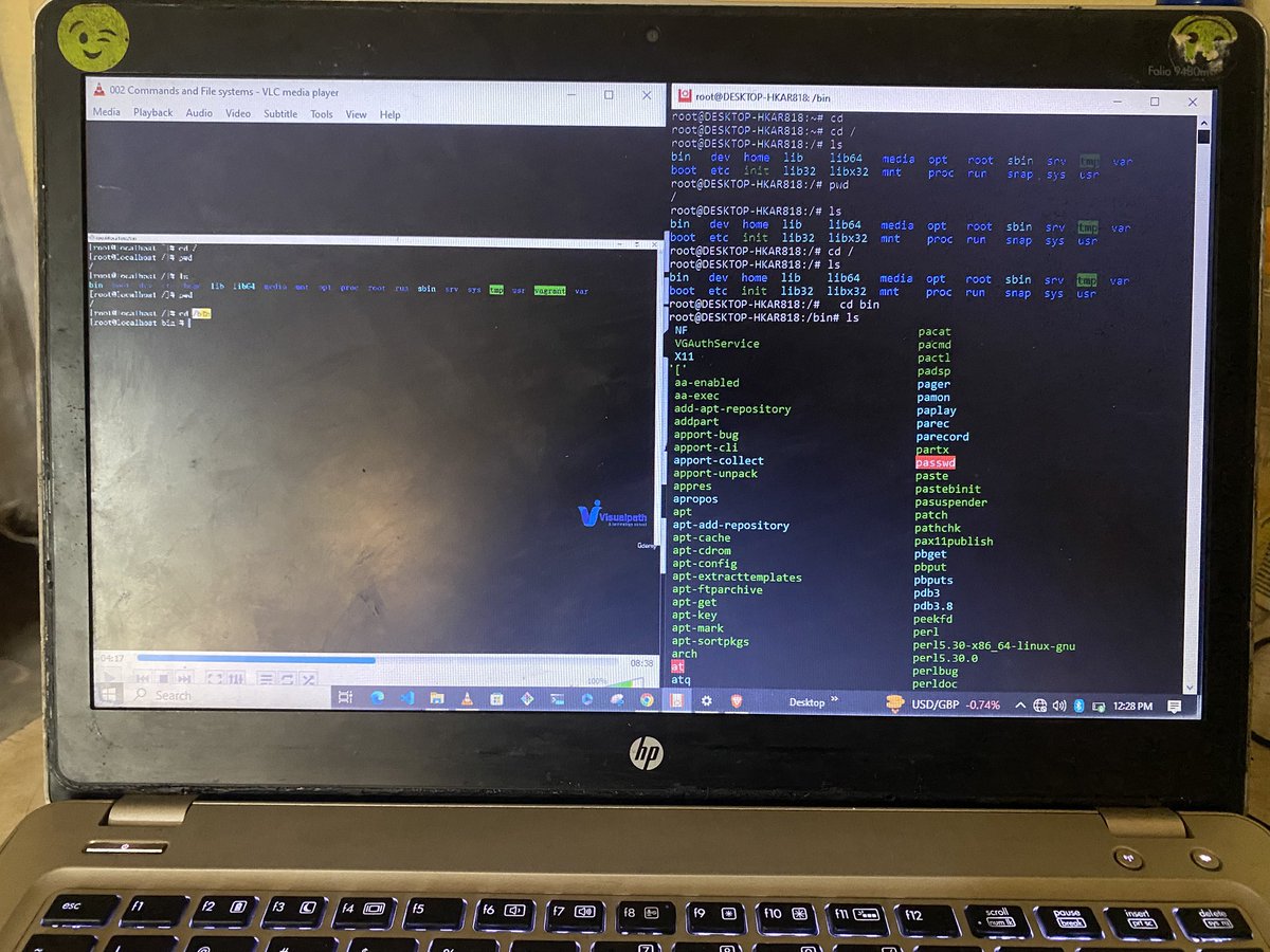 Seyikinbi's tweet photo. The continuation of my Linux practice #linux #linuxkernel #CloudComputing #DevOps #devops_training https://t.co/wakPnaVnO3