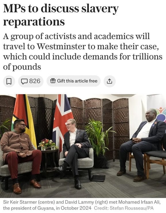 Good to see Labour working on new and innovative ways to destroy this country and give away its wealth