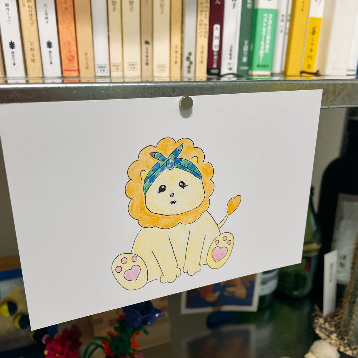 makaroni773's tweet photo. ﾗﾗﾗｲｵﾝ
#気まぐれイラスト https://t.co/acIXJM2Hgl