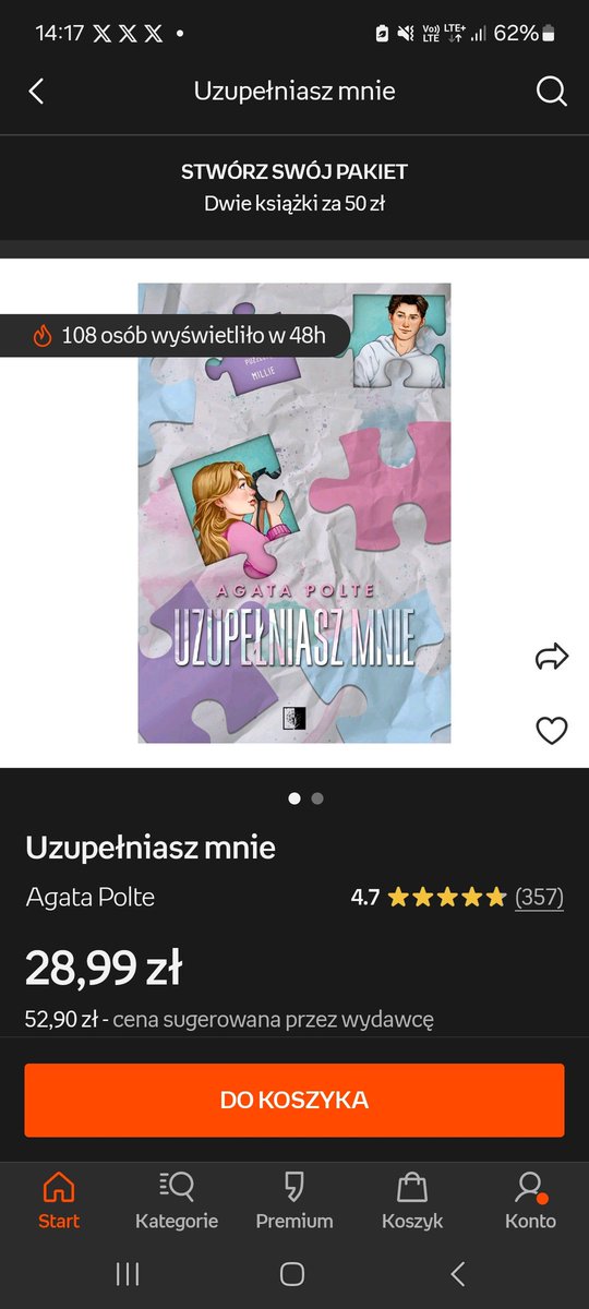 mayreadtf's tweet photo. Puzzelki w super cenie na empiku🥹🥹🩷 #uzmap #twitteroweksiążkary https://t.co/8U0uexWkEb
