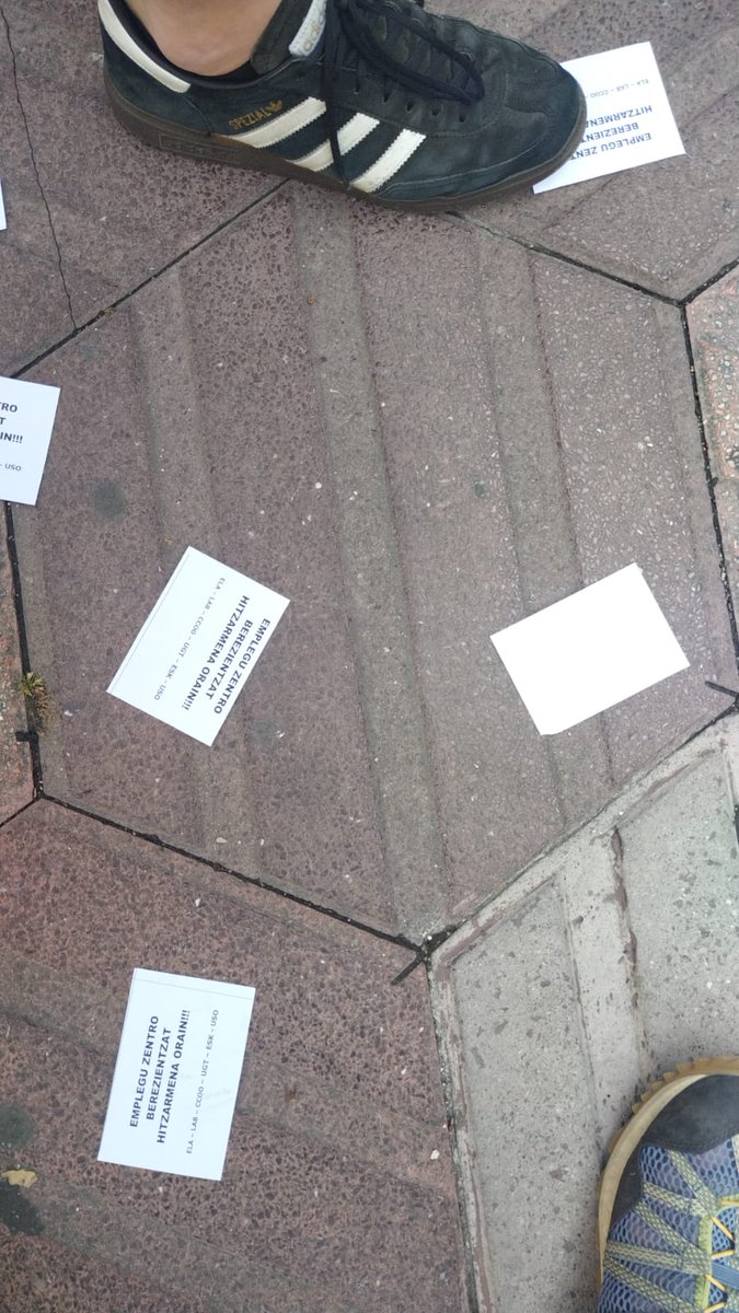 🔴Aniztasun funtzionaleko langileenlan baldintzen defentsan. 
👉🏼Hitzarmena orain!
🔴En defensa de las condiciones laborales de las trabajadoras/es con diversidad funcional.
👉🏼Convenio ya!