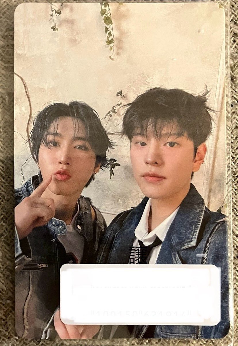 zuobang19771003's tweet photo. Stray Kids スキズ Hollow 
ユニットトレカ 交換

譲 : マーガリンズ(🐿🐶）
       ハン・スンミン

求 : 味噌(🐰🐿）
       リノ・ハン

郵送での交換希望です📮
お声かけお待ちしております🙇‍♂️ https://t.co/Z7wkmz6tLp
