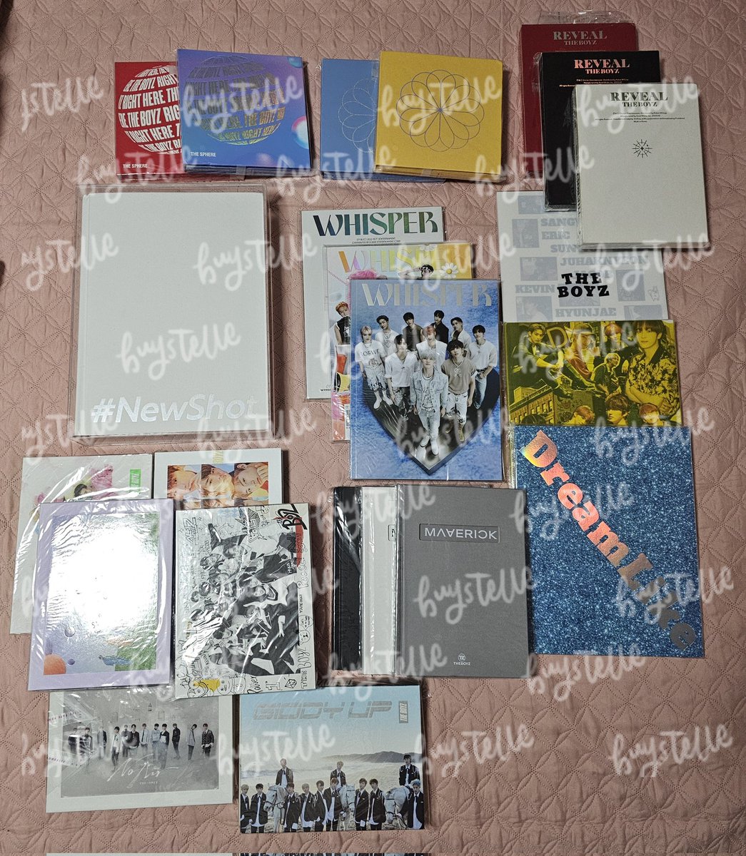 buystelle's tweet photo. 🛒  wts lfb ! #OnTelle • ph

— QS ! TBZ Unsealed Albums
      ⌕ buy 1 take 1 !
      ⌕ 50/ea for albums
      ⌕ newshot: qyop
      ⌕ official pc freebies ♡
      ⌕ reply/dm mine
      ⌕ read https://t.co/TzW25hfbgb

## the boyz whisper dreamlike reveal maverick diy https://t.co/z9XCeX4uLO