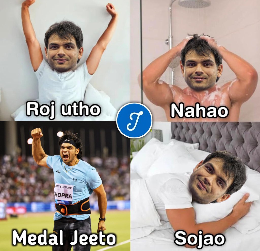 raju_marathe22's tweet image. Thats Neeraj Chopra for You #NeerajChopra