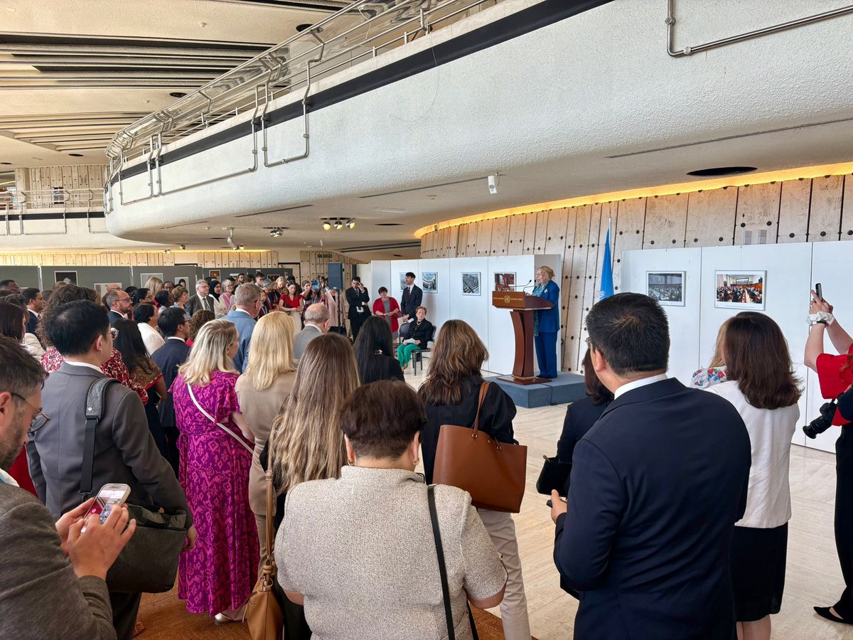 Tatiana Valovaya, Director-General of UN Geneva tweet media