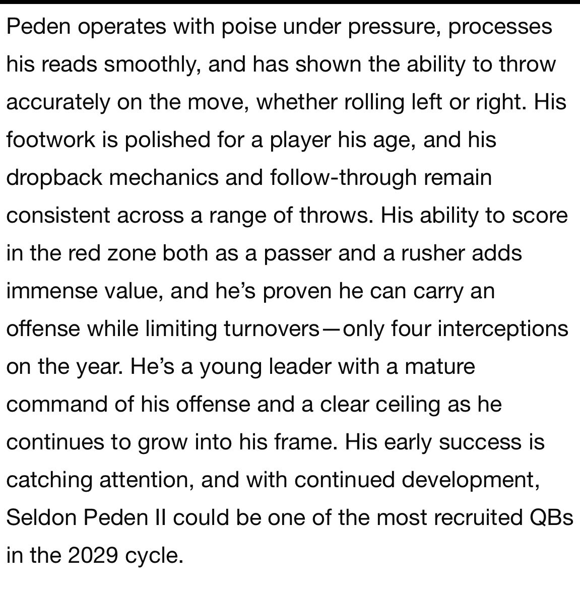 Seldon Peden, II tweet media