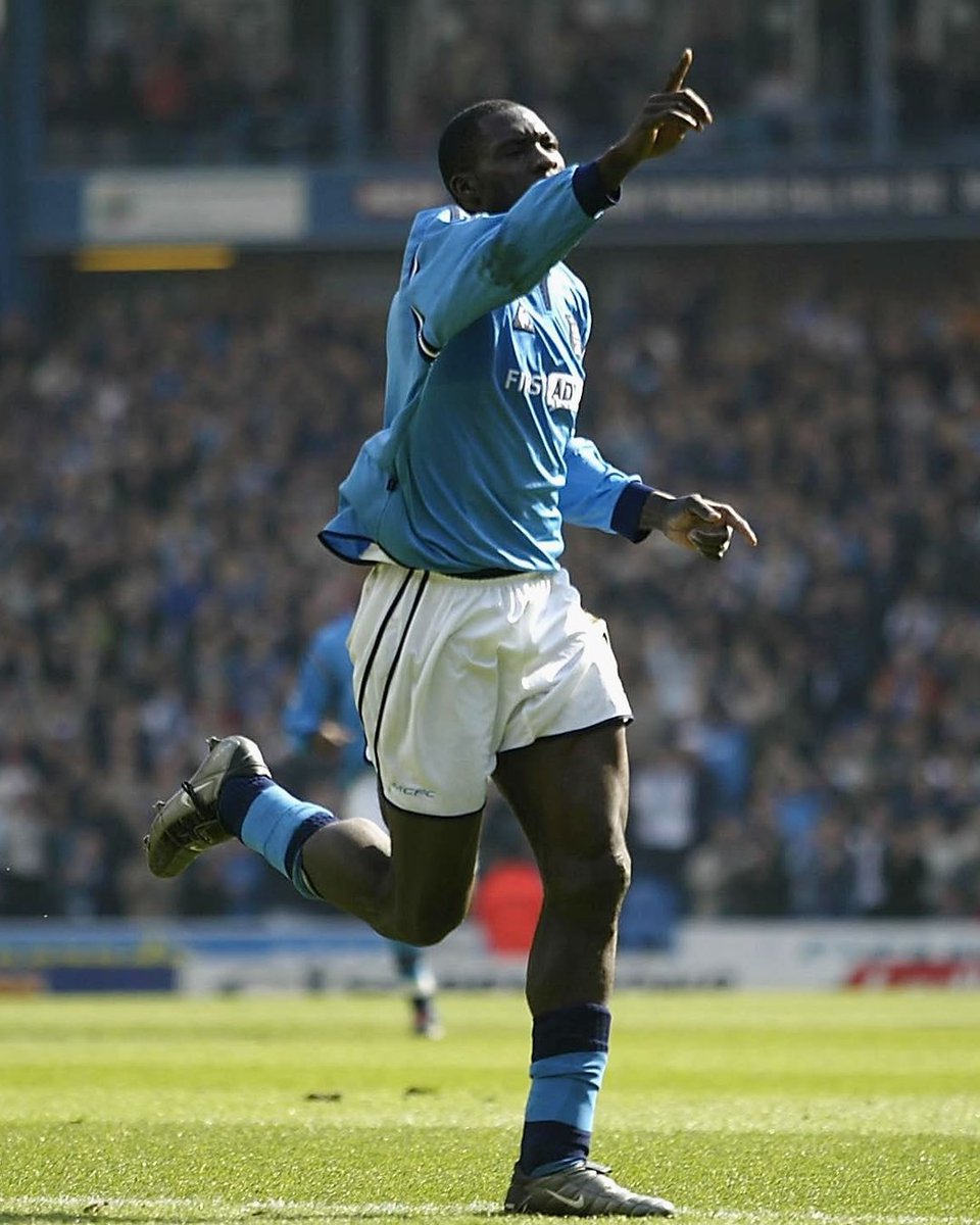 City_Xtra's tweet photo. May 1st, 1975 - June 26th, 2003.

Remembering Marc-Vivien Foé. 💙 https://t.co/VsWDuB1VP3