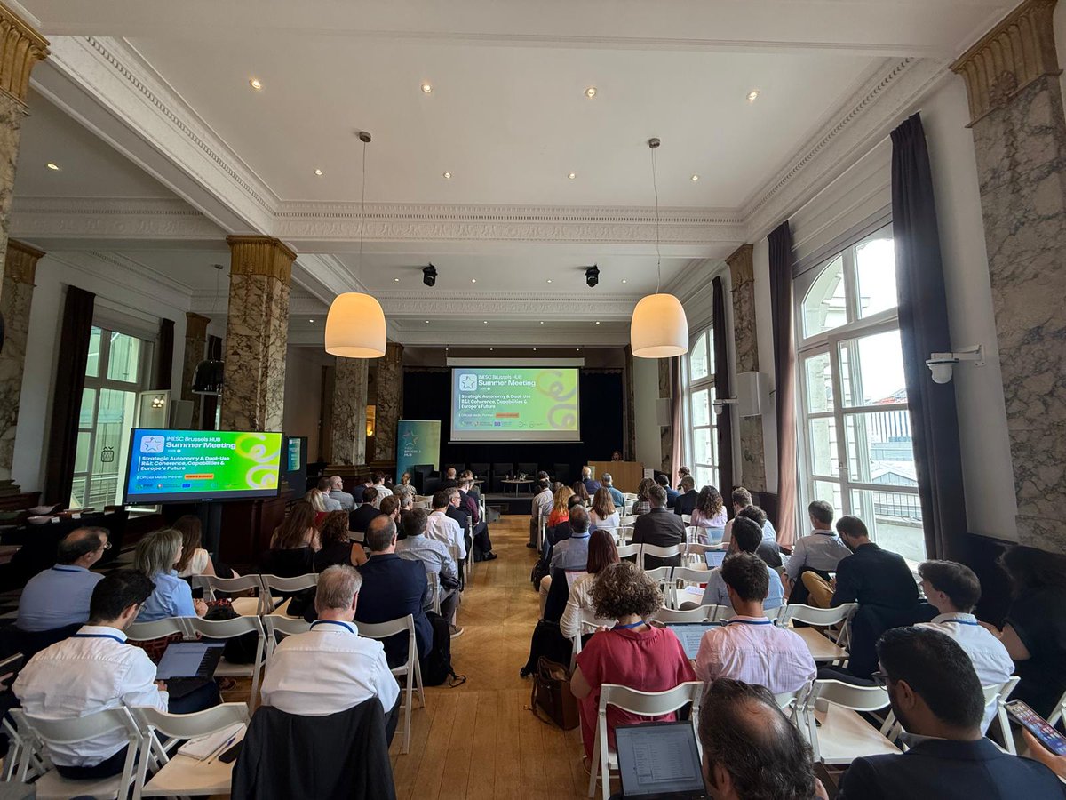 The INESC Brussels HUB Summer Meeting 2025 is underway, and the atmosphere is exactly what it should be: focused, dynamic, and full of purpose.

#Brussels #EU #INESC #SummerMeeting2025