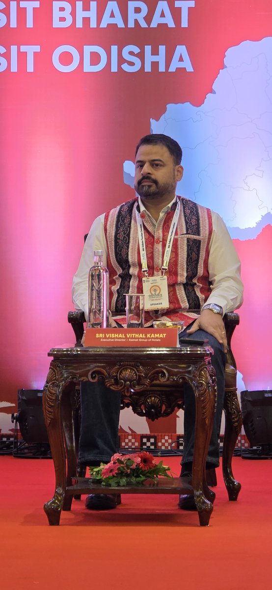 KHILINDIA's tweet image. Honoured to have @vishalk82 as an Expert Panellist at the @odisha_tourism  Conclave 2025, sharing insights on Viksit Odisha 2036 &amp;amp; Viksit Bharat 2047. 🇮🇳

#KHIL #OdishaTourismConclave2025 #VishalVithalKamat #ViksitBharat