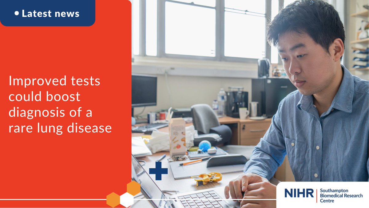 Primary Ciliary Dyskinesia (#PCD) is a rare lung disease that affects one in 7,500 people in the UK 🫁

PhD student Lee Baker is driving new research at our BRC to help improve genetic diagnosis rates.

Read more: southamptonbrc.nihr.ac.uk/post/improved-…