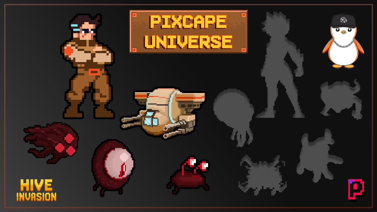jpgKenny's tweet image. Imagine if Diablo met RuneScape and ran on-chain.
That’s Hive Invasion, a browser-based MMOROG game which is the flagship title from @pixcapegames.
This gaming studio was founded by a team with over 40 million downloads in web2 and have more than 4 years of experience with…