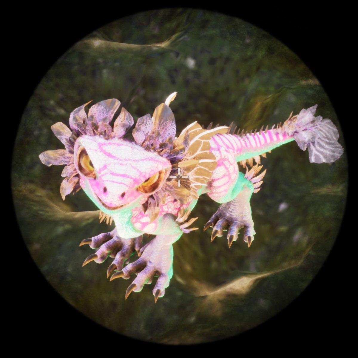 ドレイクリングの赤ちゃん小さすぎて餌あげられなかった🥺
餌どうやってあげるんだろう？
#ARKSurvivalAscended