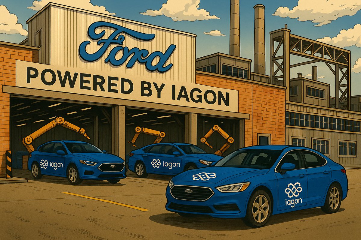 The Cardano community should be grateful to Iagon for partnering with Ford.

This is often forgotten. Cardano is just infrastructure. 

It’s third-party projects that build on it and implement real-world use cases.